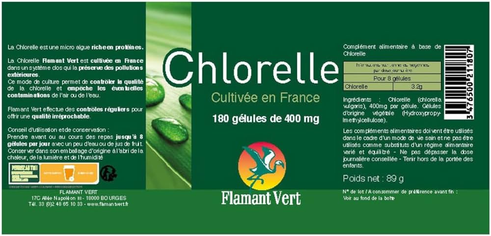 Chlorelle France - 180 gelules