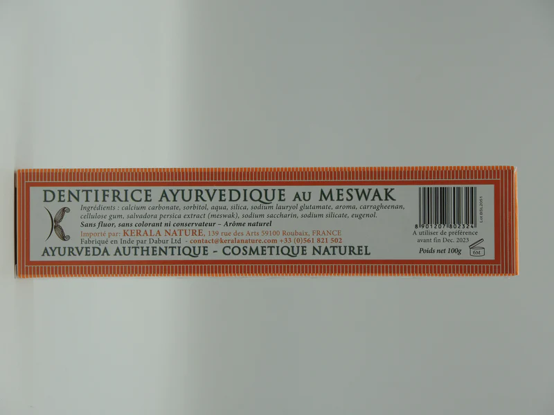 Meswak dentifrice ayurvédique - 100 g