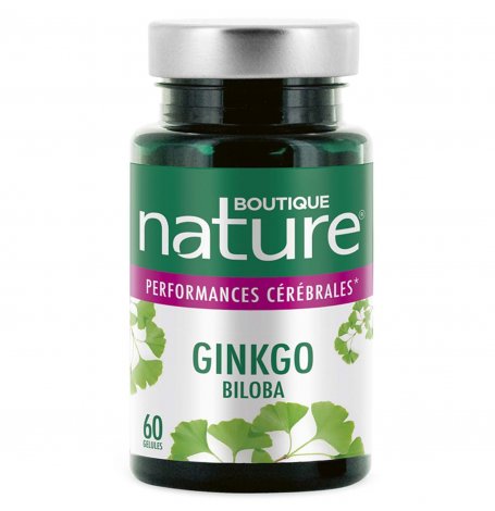 Ginkgo biloba - 60 gelules végétales