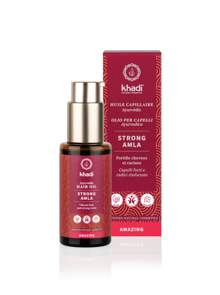 Huile capillaire Strong Amla gaine et fortifie les cheveux Bio - 50 ml