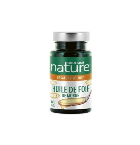 Huile de Foie Morue - 90 capsules marines