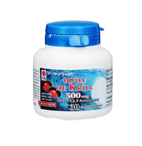 Huile de Krill - 30 capsules
