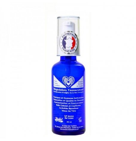 Huile de Magnésium transcutané pour peaux sensibles - 50 ml
