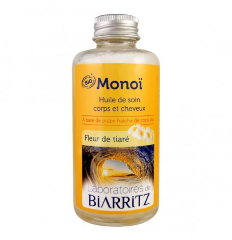 Huile Végétale de Monoi & Fleurs de Tiaré Bio - 100 ml