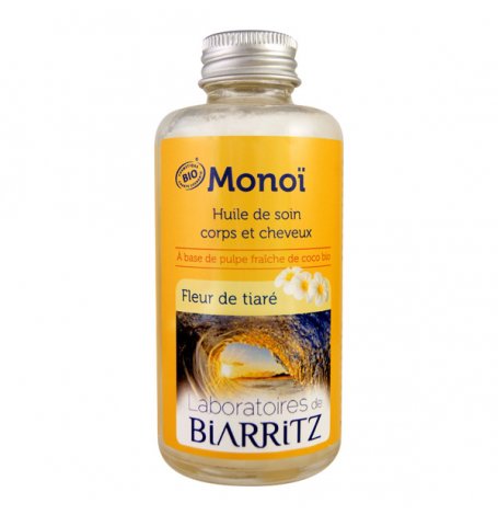 Huile Végétale de Monoi & Fleurs de Tiaré Bio - 100 ml