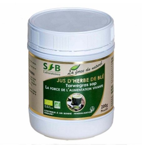 Jus d'herbe de blé Bio - pot 200 g