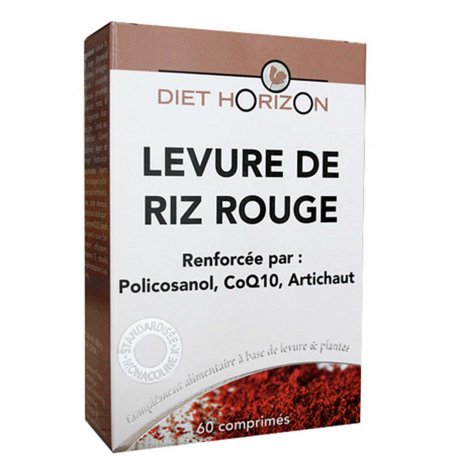 Levure de riz rouge - 60 comprimés