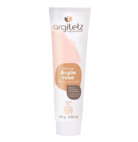 Masque en tube : Argile Rose prête à l'emploi - 100 g