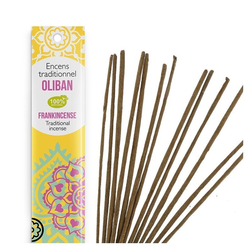 Oliban - Encens Indiens Haute tradition 20 bâtonnets