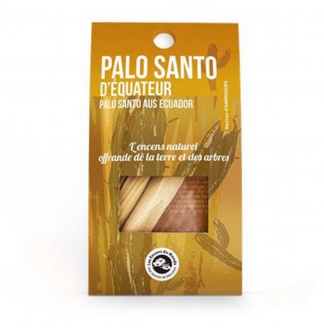 Palo santo d'équateur encens naturel - 3 bâtons