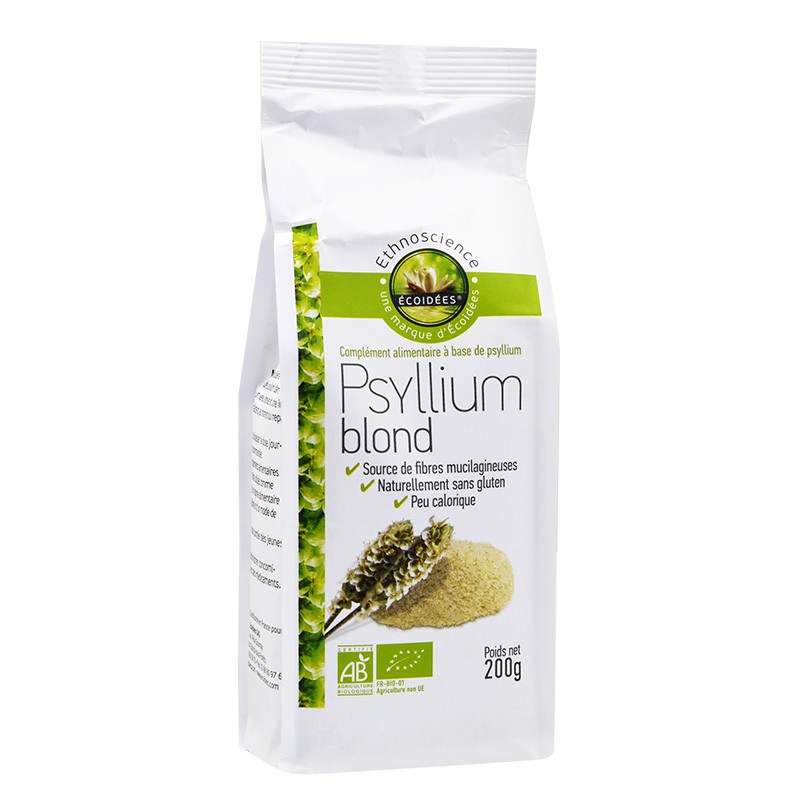 Psyllium blond en poudre Bio - 200g