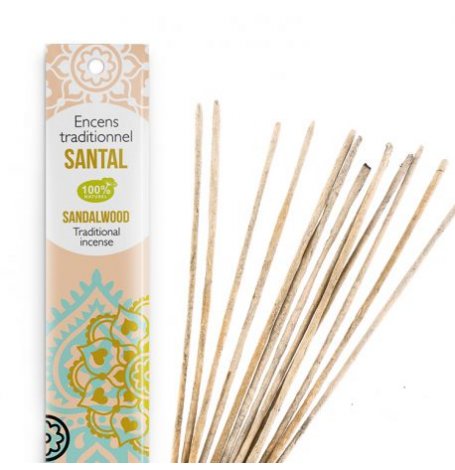 Santal - Encens Indiens Haute tradition 18 bâtonnets