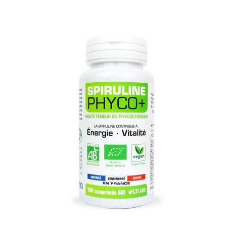 Spiruline Bio Phyco+ - 180 comprimés