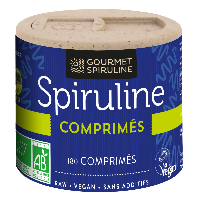 Spiruline Française Bio - 180 comprimés