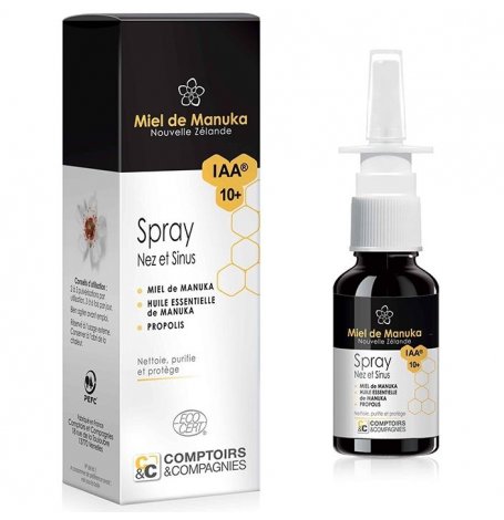 Spray nez et sinus Bio Miel de Manuka IAA 10+ - 15 ml