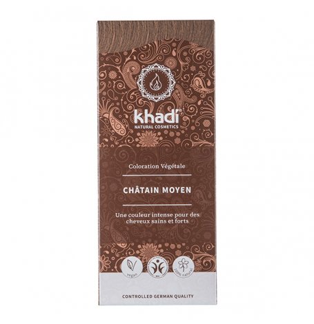 Teinture aux plante Chatain moyen - 100g