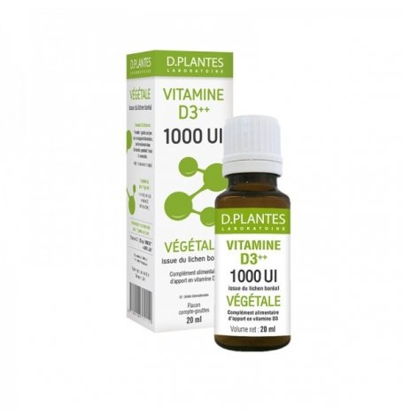 Vitamine D3 Vegan 1000 UI - 20 ml