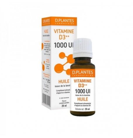 Vitamine D3++ 1000 UI Huile - flacon 20 ml