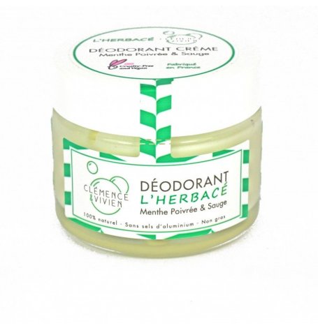 Deodorant crème ""l'herbacé"" - 50 g