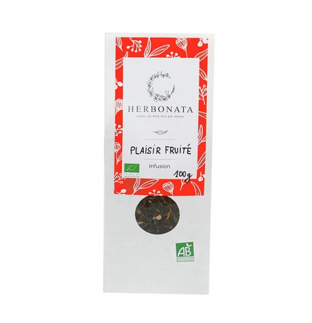 Thé Plaisir fruité - Fruits rouges / Vanille - Bio - 100 g
