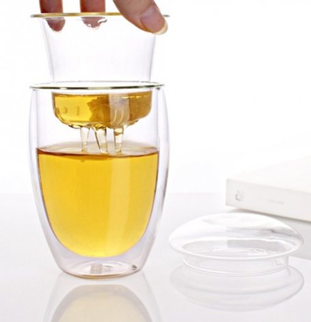 Verre infuseur avec filtre 500 ml