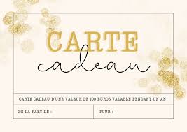 CARTE CADEAU