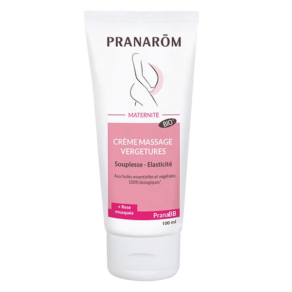 Crème de massage vergetures Bio - 100 ml