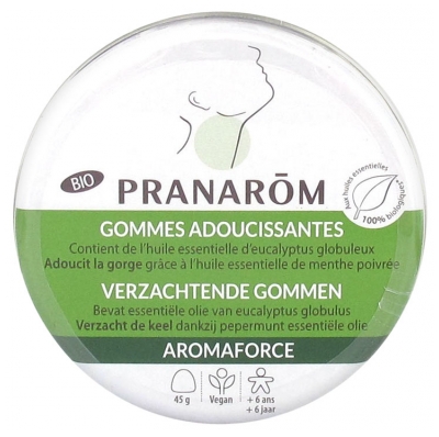 Gommes adoucissantes Eucalyptus / Menthe Bio