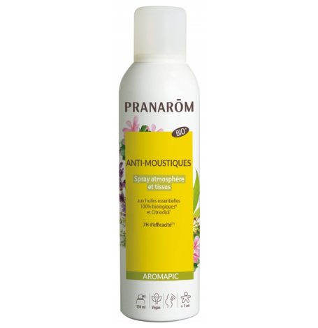 Spray anti-moustiques athmosphère + tissus Bio - 150 ml