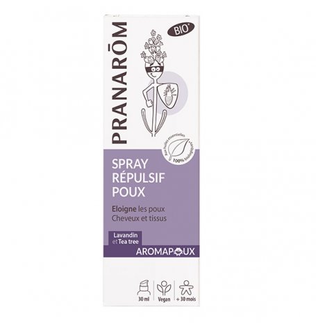 Spray répulsif poux Bio - 30 ml