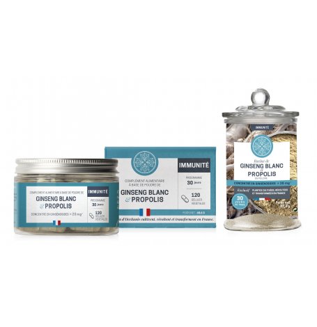 Immunité Ginseng Propolis - poudre 1 mois 30 g