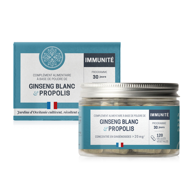 G'TONIC DUO Ginseng Propolis 30 jour 120 gélules