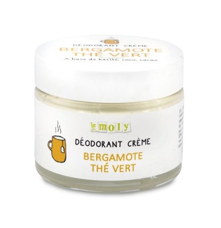 Déodorant crème Bergamote - Thé vert - 50 ml