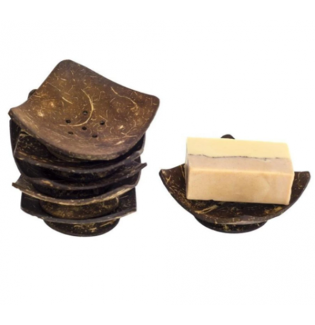 Porte savon carré en Coco