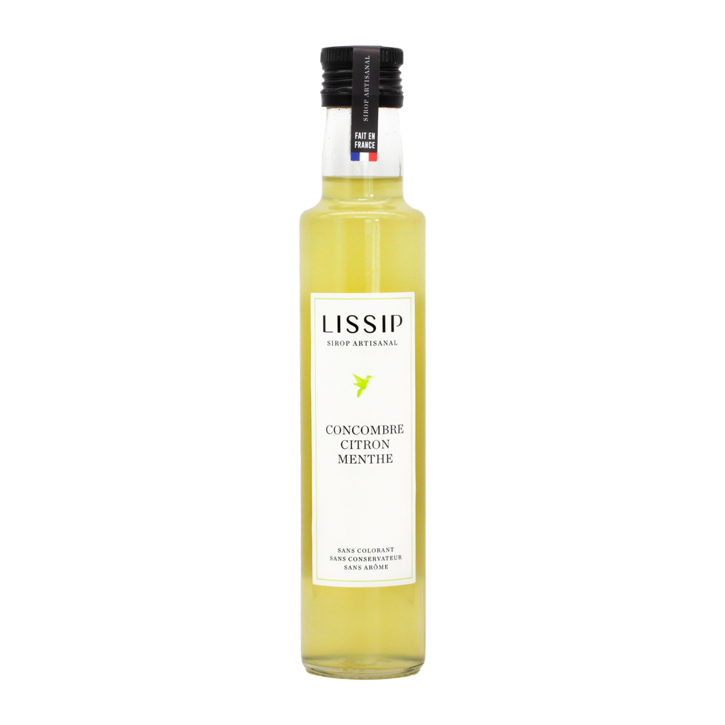 Sirop Concombre Citron Menthe - 25 cl