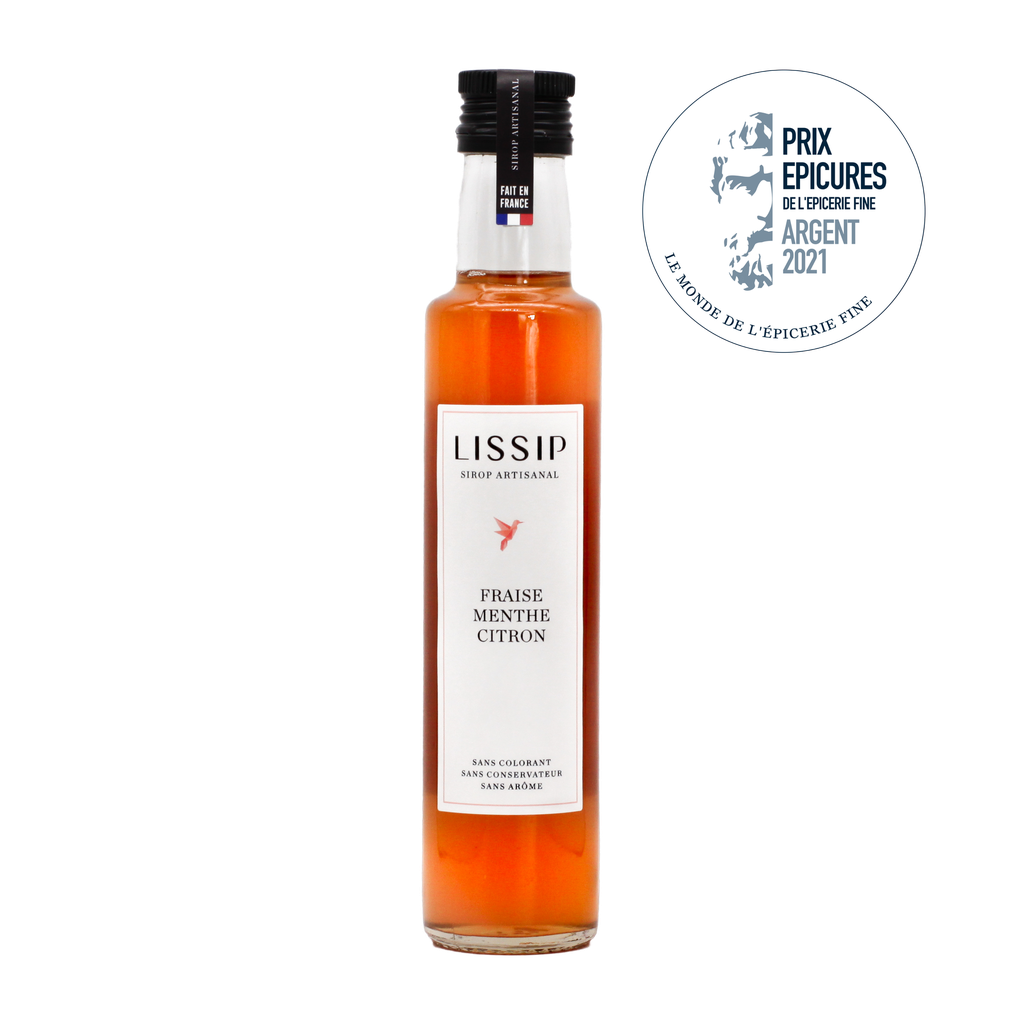 Sirop Fraise Menthe Citron - 250 ml