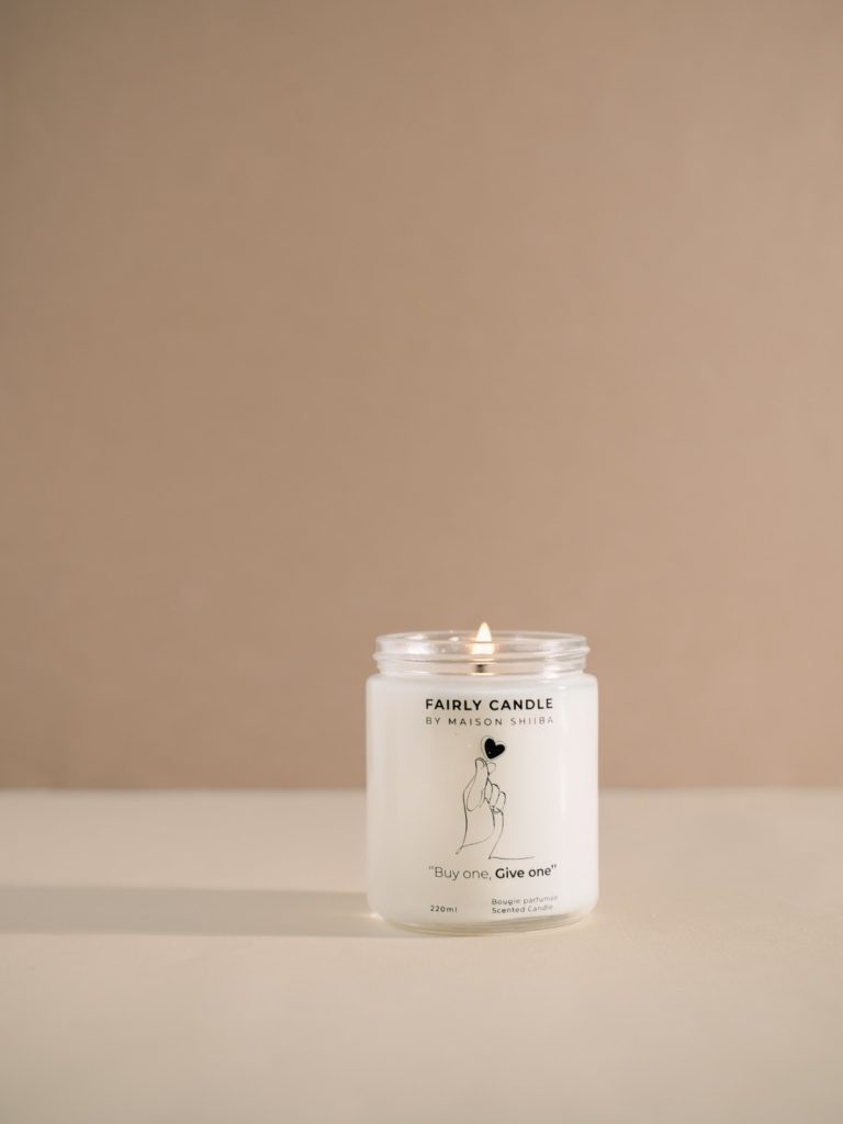 Bougie Absolument praliné Fairly Candle