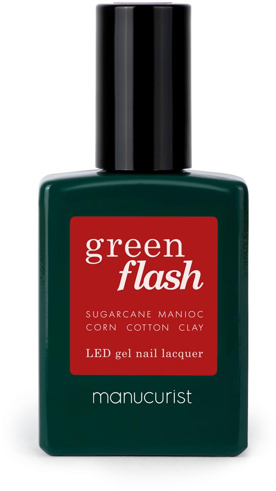 Vernis Red Cherry Nail lacquer Green Flash - 15 ml