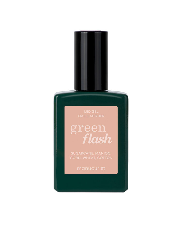 Vernis Shell beige Nail lacquer Green Flash - 15 ml