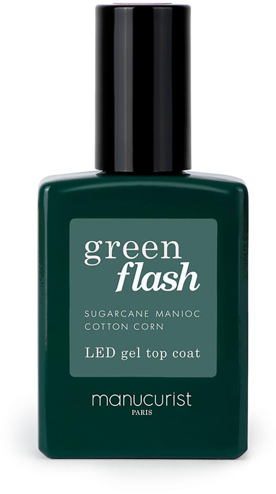 Vernis Top Coat Nail lacquer Green Flash - 15 ml