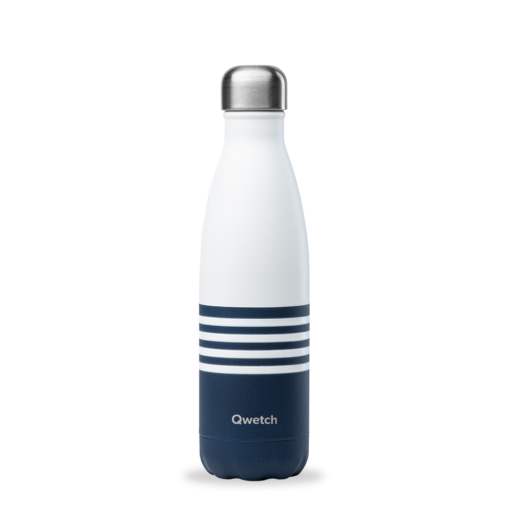 Bouteille isotherme Marinière bleu - 500 ml
