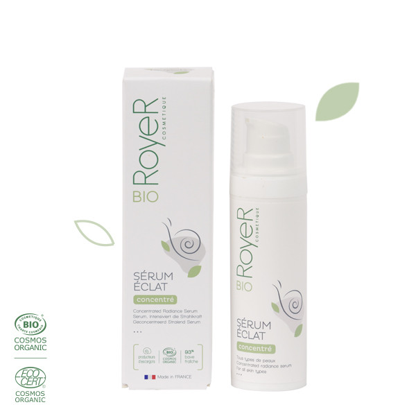 Sérum concentré à la bave d'escargot Bio - 30ml