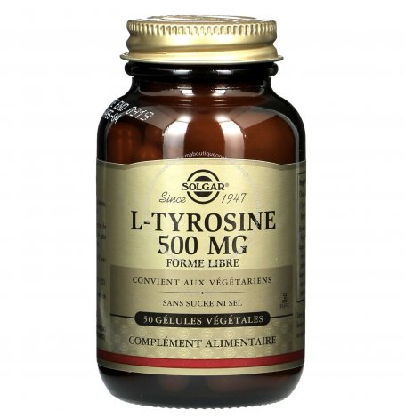 L-Tyrosine 500 mg - 50 gélules végétales