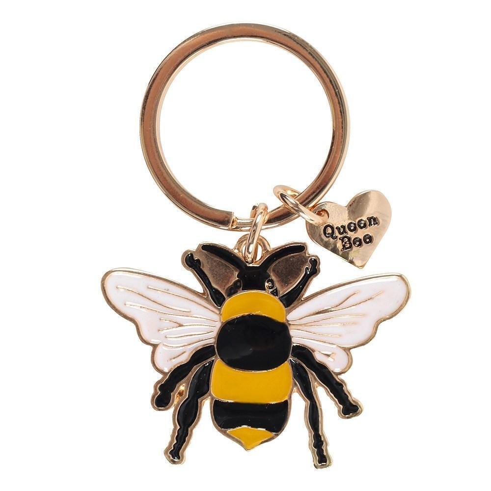 Porte clé abeille queen bee