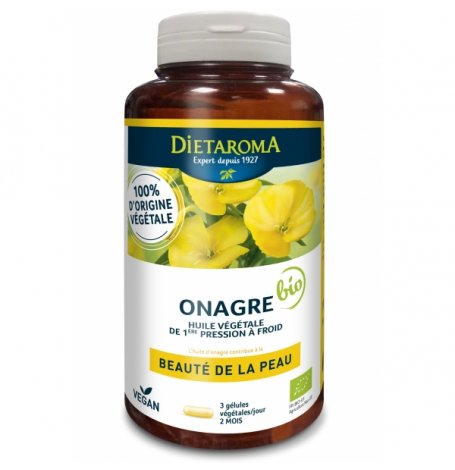 Huile d'Onagre Bio - 180 capsules