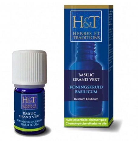 Huile Essentielle Basilic Grand vert - 5 ml