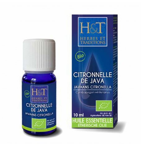 Huile essentielle Citronnelle de Java Bio - 10 ml
