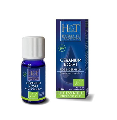 Huile essentielle Géranium rosat Bio - 10ml
