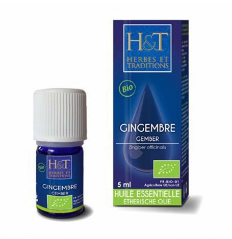 Huile Essentielle Gingembre Bio - 5 ml