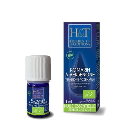 Huile essentielle Romarin à verbenone Bio - 5 ml